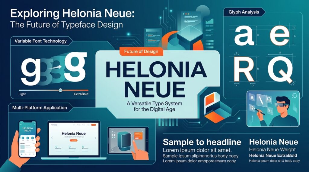 Exploring Helonia Neue: The Future of Typeface Design